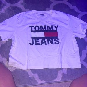 cropped Tommy jeans shirt
